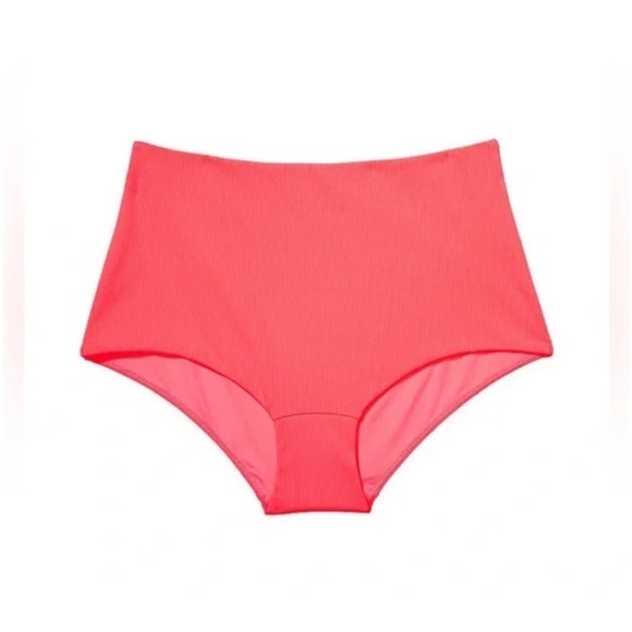 Victoria's Secret Other - NWT Victoria's Secret High Waisted Mix&Match Boyshort Bikini Bottom Coral Sz M